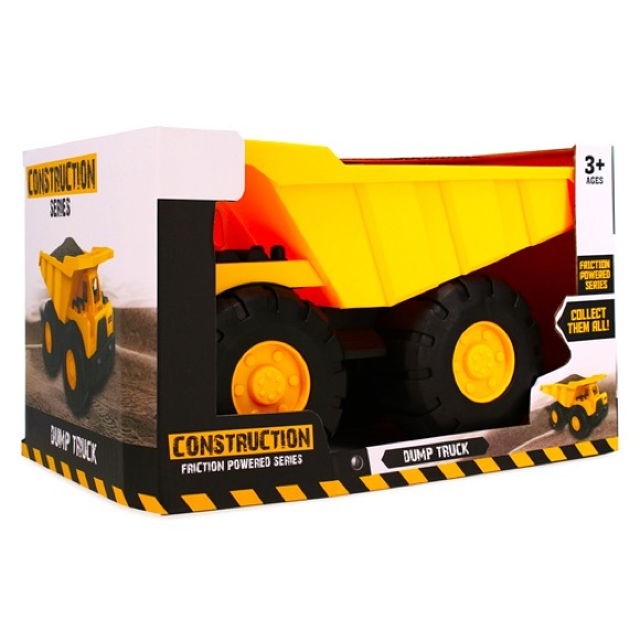 Dump Truck Friction-Powered Construction Toy - Picture 1 of 9